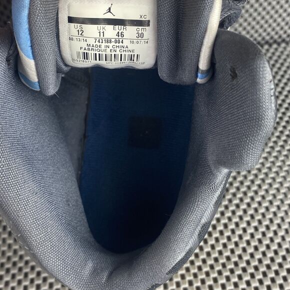 Nike Air Jordan 1 Flight 3 Sneakers Mens 12 Gray Blue Lace Up main image 7